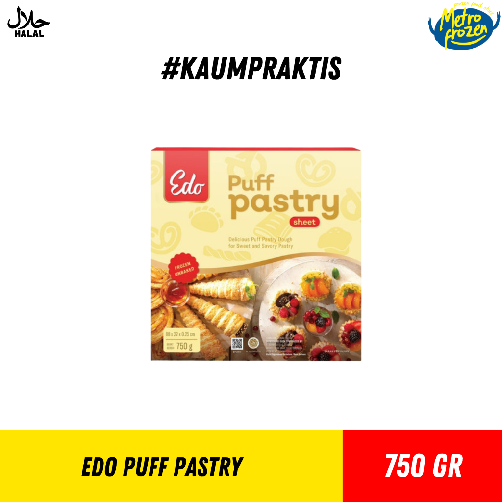 

EDO Puff Pastry 750gr