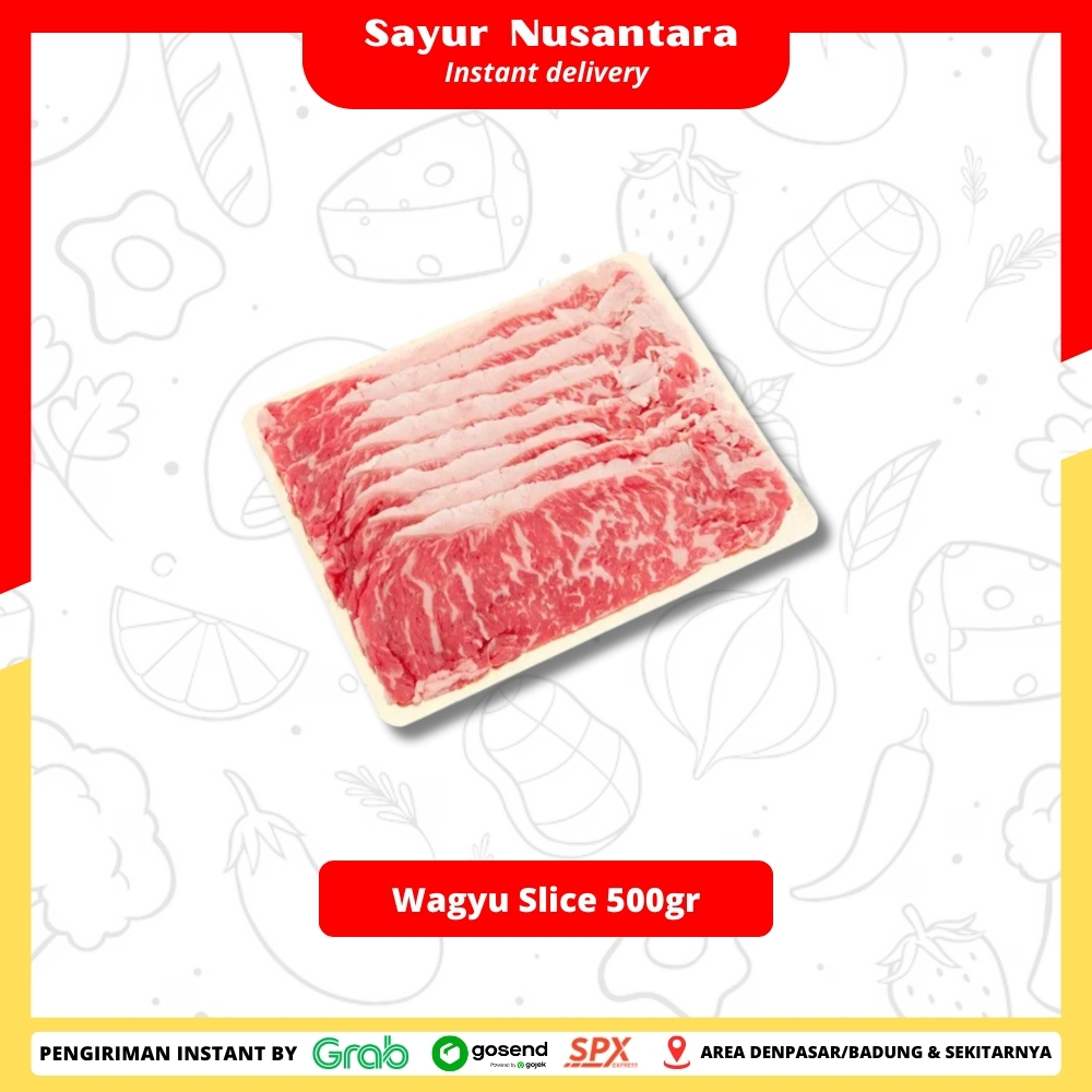 

Daging Sapi Wagyu Slice 500gr - Sayur Nusantara