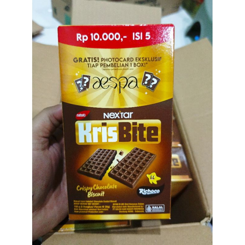 

Nabati Nextar Kris Bite 1 box isi 5pc*30g (150g)