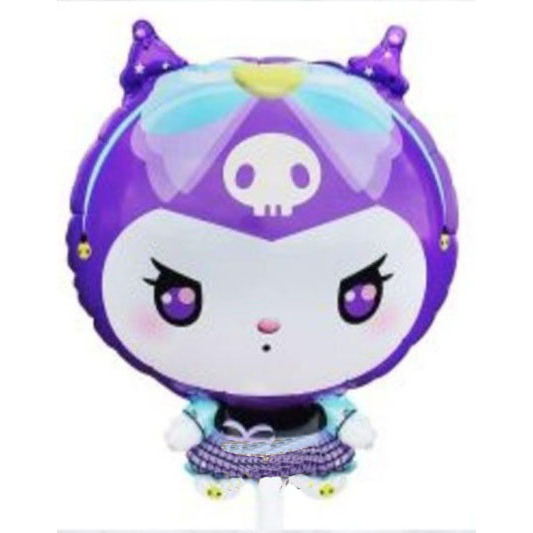 

Kuromi Balon Gas Foil Kuromi Sanrio Ungu