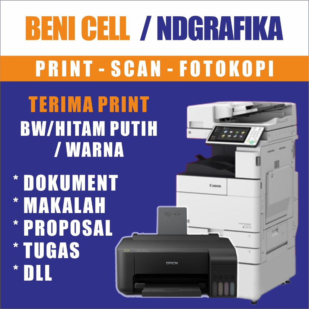 

jasa print, cetak documen, cetak makalah, cetak proposal (hitam putih) HVS A4 75GSM