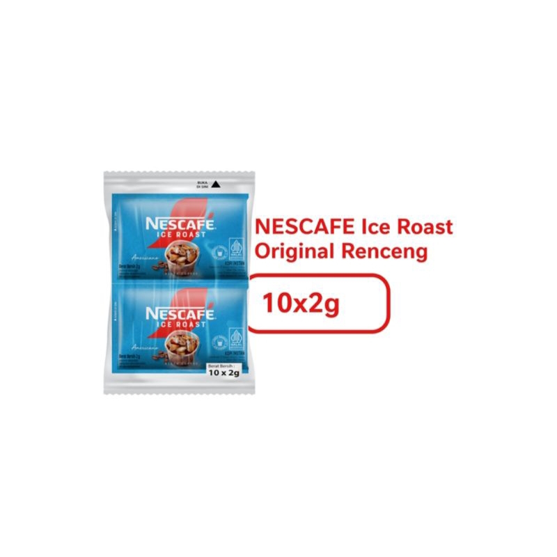 

Nescafe Ice Roast Original Renceng 10x2g