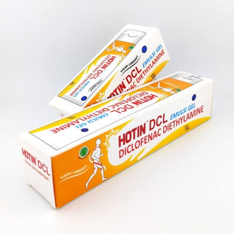 HOTIN DCL Emulsi Gel Diclofenac Diethylamine | Gel Pereda Nyeri Sendi