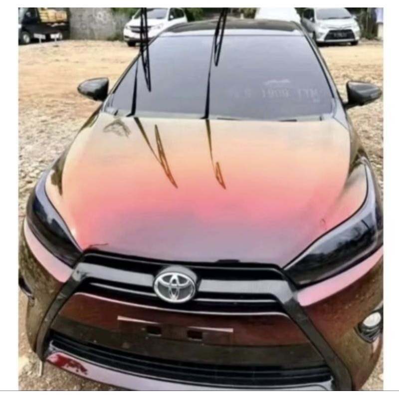 Cat Bunglon Black To Red Jenis PU