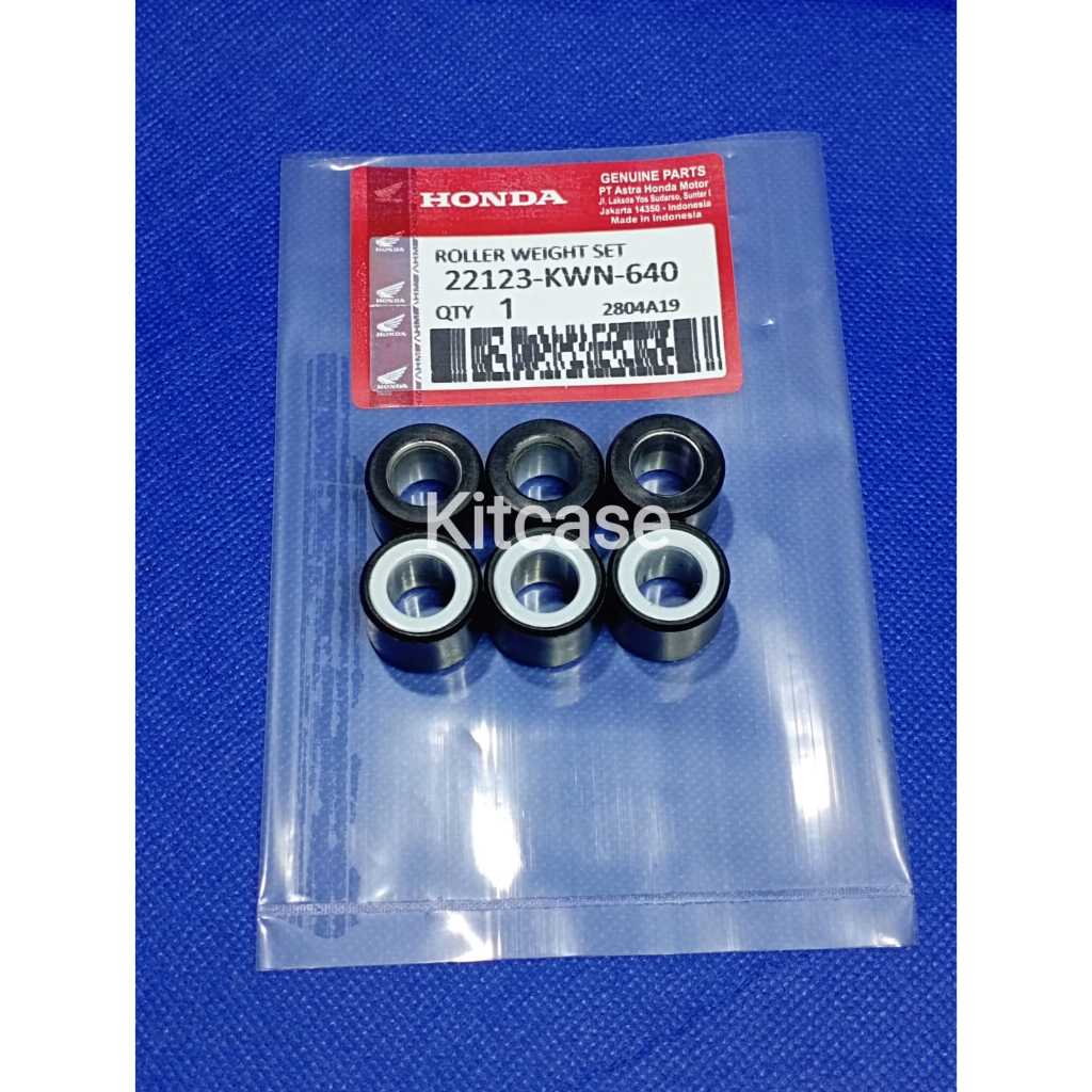 Roller Weight Set VARIO 125 ORI AHM 22123 KWN 640