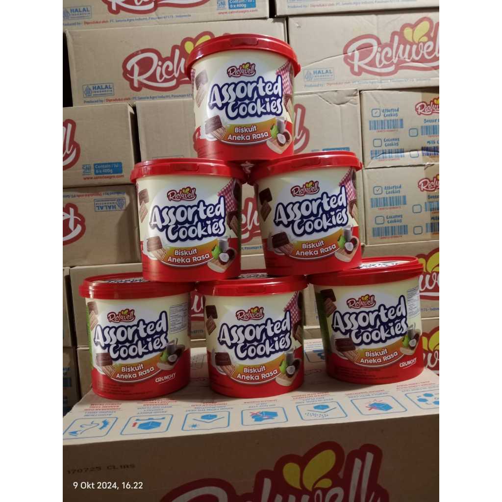 

AR Snack Richwell Assorted cookies (400 gr)