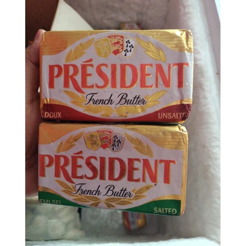 

President French Butter Unsalted 200gr