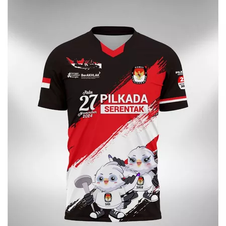 Jersey PILKADA 2024 KPU PILGUB PILBUP 27 NOVEMBER 2024 PPK PPS KPPS