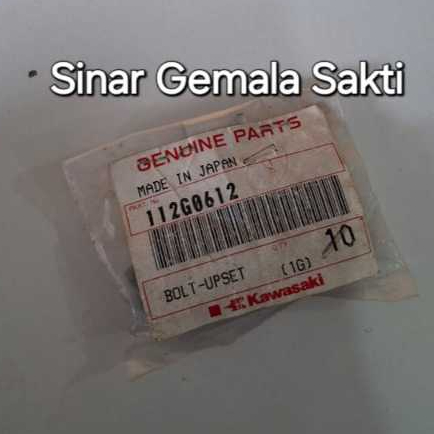 Baut Upset 6X12 Kawasaki Eliminator BN175 (112G0612)