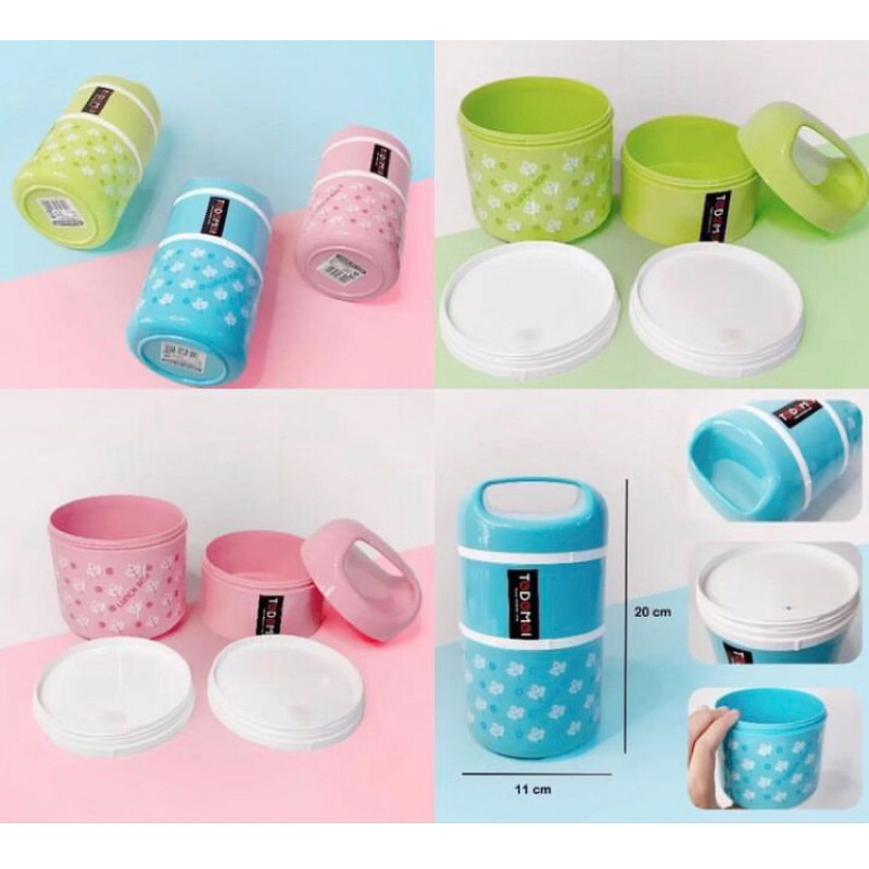 Rantang 2 Susun Tedemei