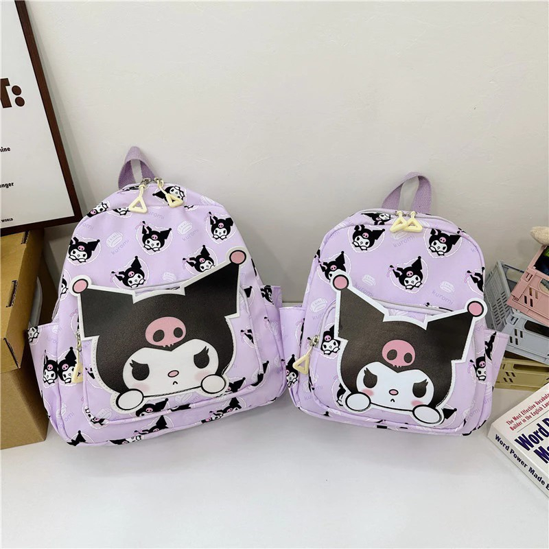 Tas Karakter Anak Tas Ransel Anak Fashion Tas Santai Tas Jalan-jalan Tas Semi Premium Tas Kuromi