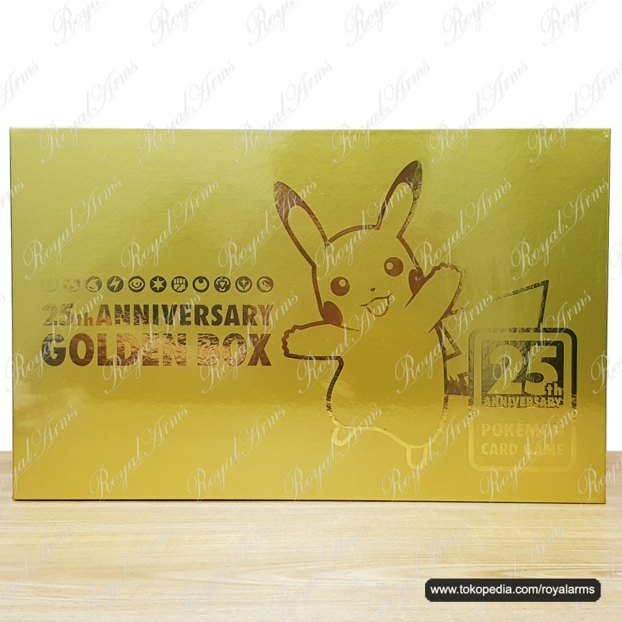 Pokemon Card Game Celebrations 25th Anniversary Golden Box Japan Ori