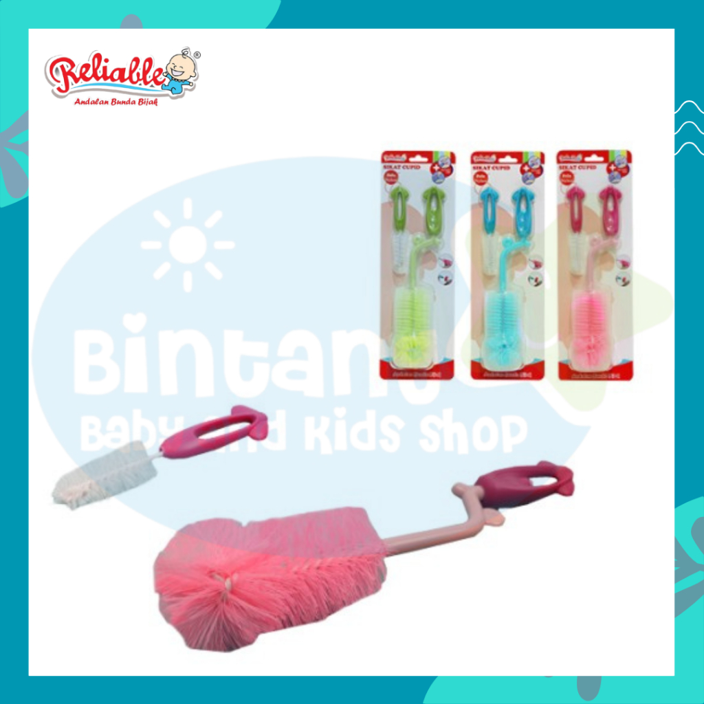 Reliable - Sikat Botol Susu Cupid Bayi {7802}