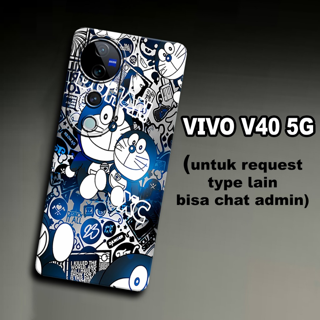 CC23/ Softcase karet lentur untuk VIVO V40 5G/Motif kartun/case VIVO V40 5G/kesing VIVO V40 5G /sili