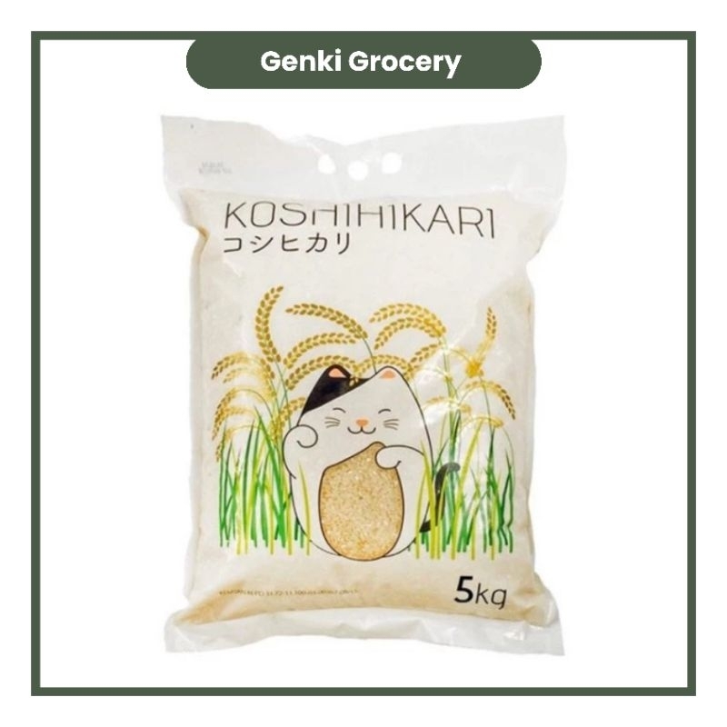 

Koshihikari Beras Jepang 5 kg / Beras sehat / MPASI