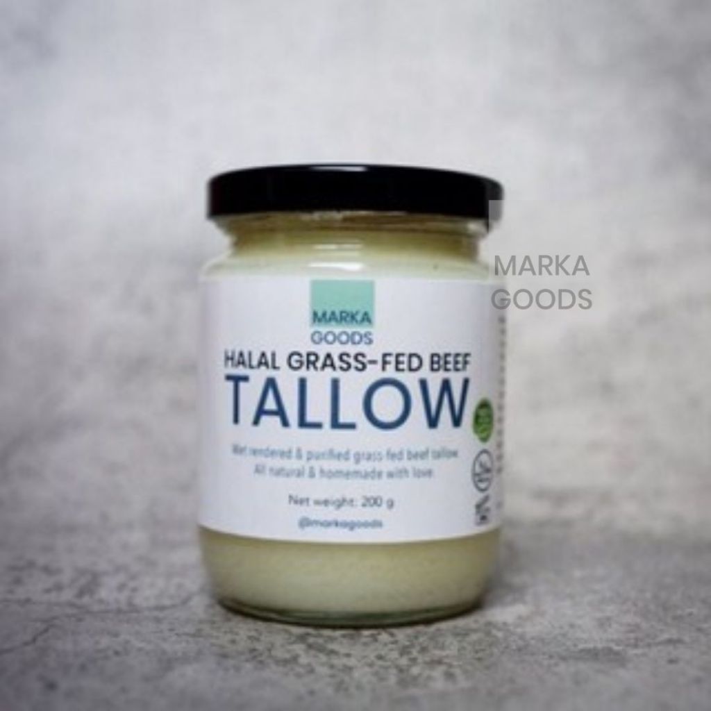 

Halal Grass-fed Beef Tallow 200 gram