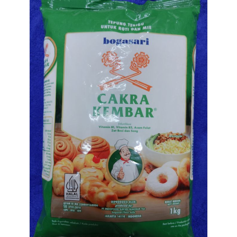 

bogasari CAKRA KEMBAR Tepung Terigu 1kg