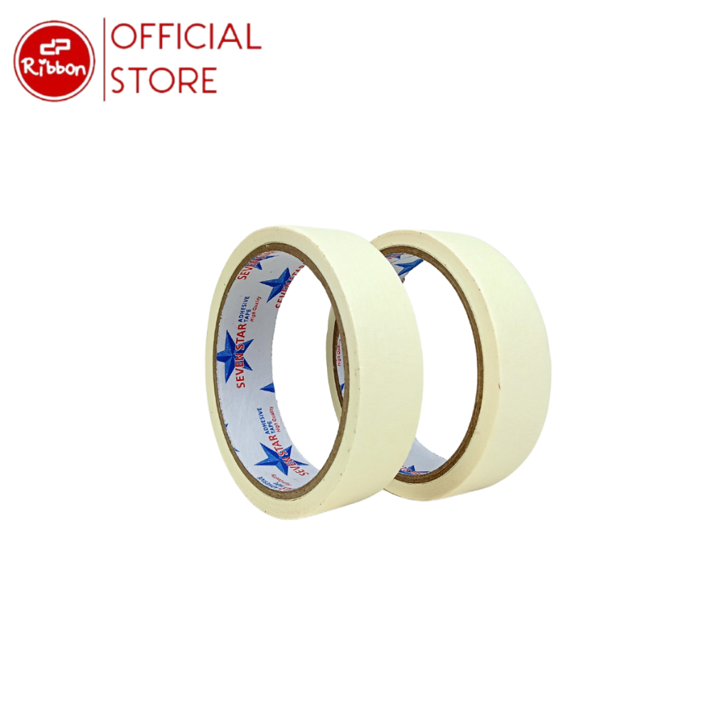 

Masking Tape 24mm 12m STAR TAPE Isolasi Kertas 24mm Selotip Murah
