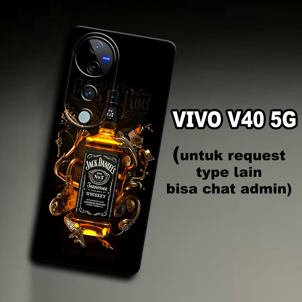 CC38/ Softcase karet lentur untuk VIVO V40 5G/Motif cowok/case VIVO V40 5G/kesing VIVO V40 5G /silic