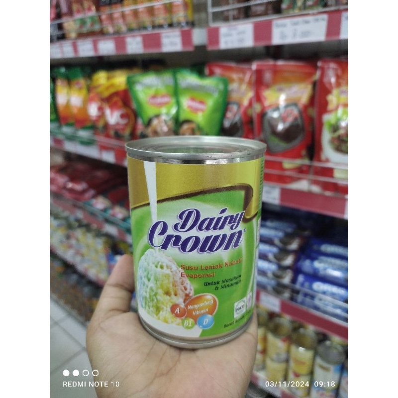 

DAIRY CROWN/ SUSU EVAPORASI DAIRY CROWN