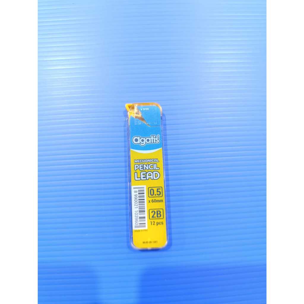 

Agatis Eco Refill 2B Lead Pencil 0.5MM / Isi Refill Pensil Mekanik Agatis