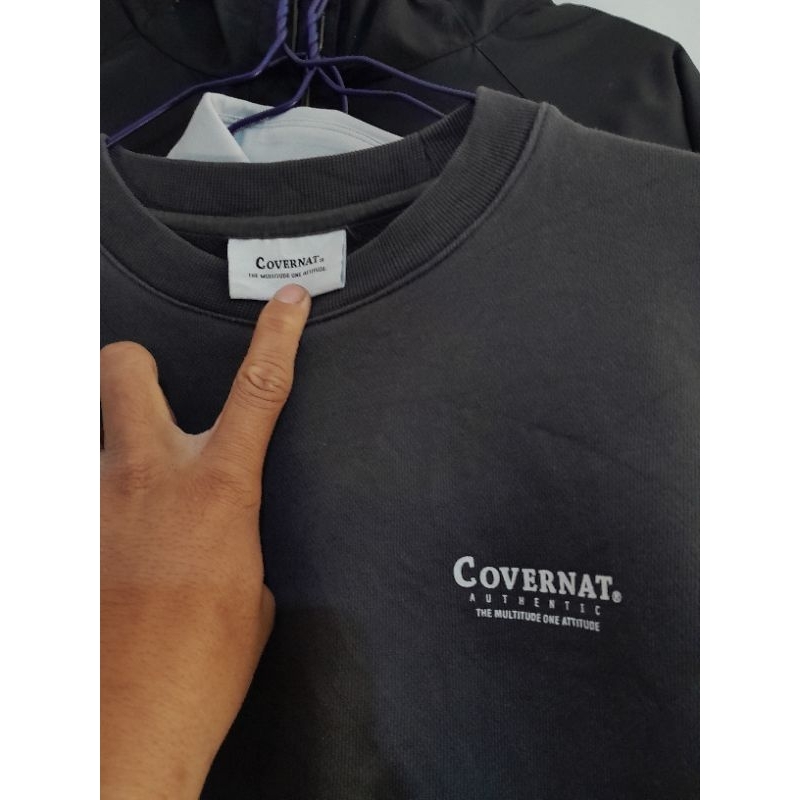 jaket crewnack covernat original