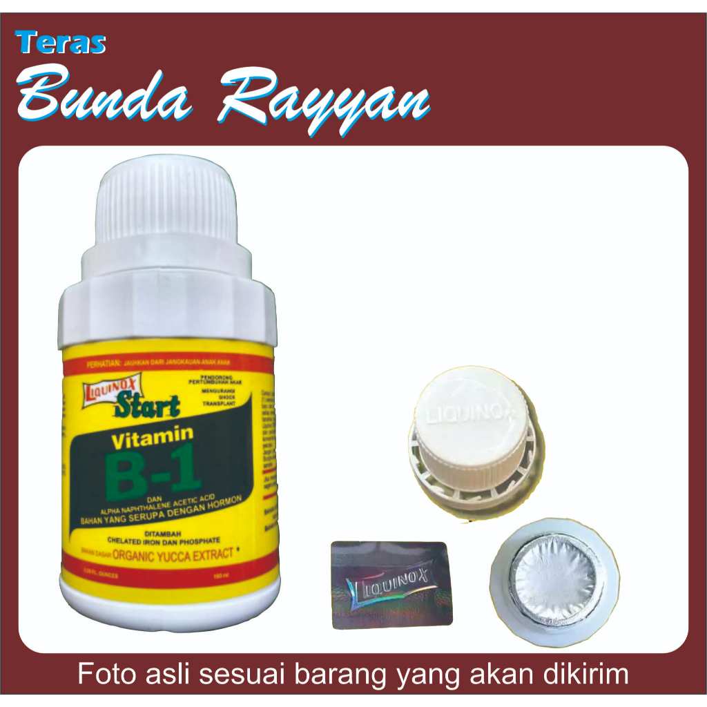 Pupuk Vitamin B1 Liquinox 100ml Liquinox Start USA