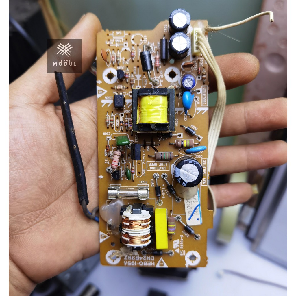 PSU DVD POLYTRON DN24B392 / PSU DVD PLAYER POLYTRON HEBO-195A