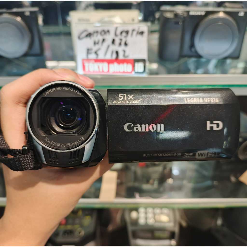 Handycam Canon Legria HF R36 wifi like new
