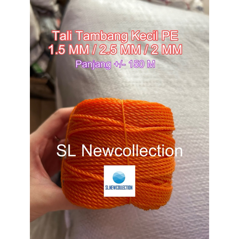 

Tali Lato / Tali Tambang PE 1,5MM-2 MM-2,5MM (1ROL) Murah