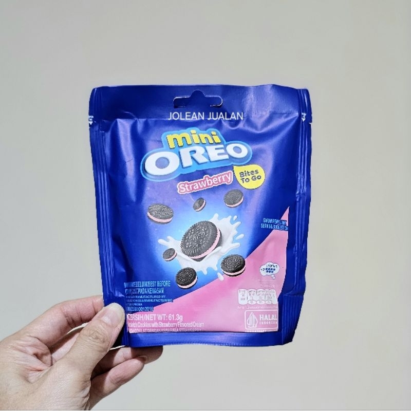 

MINI OREO Bites to go 61,3gr Strawberry