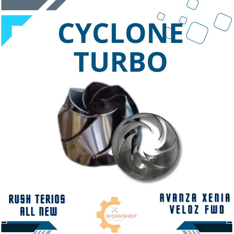 Cyclone Turbo Rush Terios All New Avanza Xenia Veloz fwd