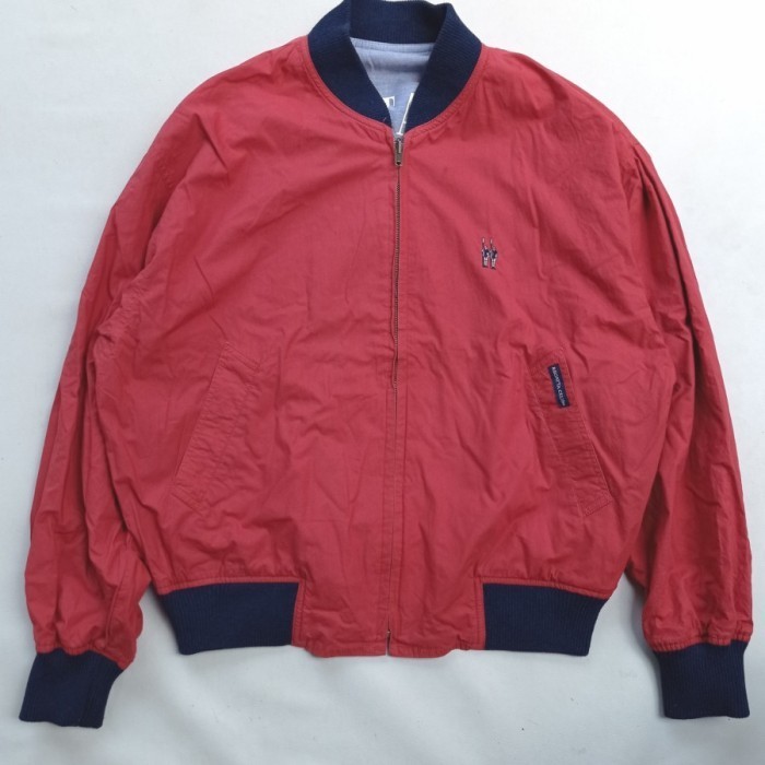 vintage 80s Regatta Club reversible casual bomber jacket issey sports