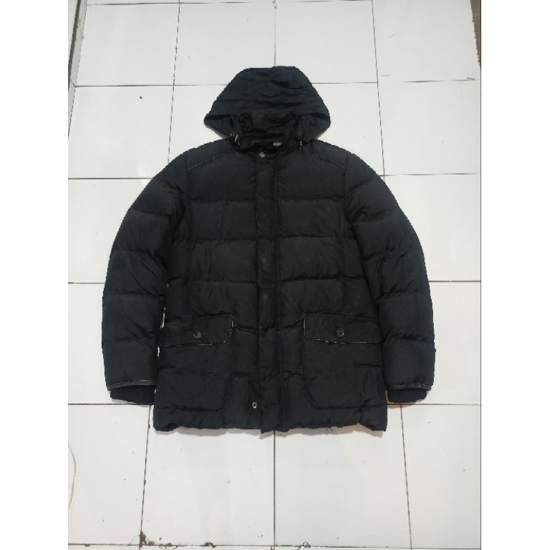 salvatore ferragamo padded goose down jacket