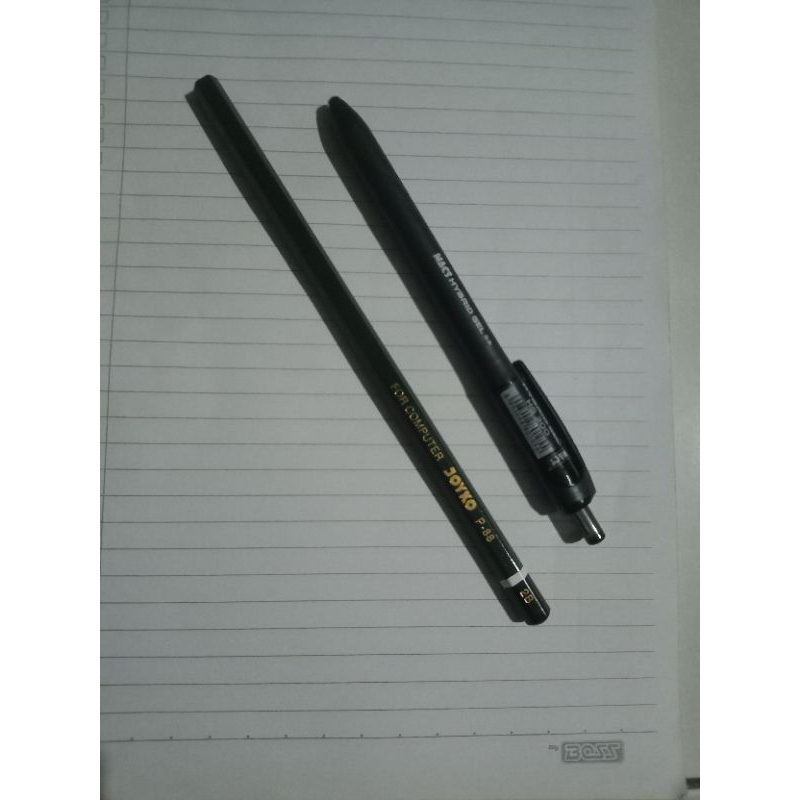 

Pensil 2B dan Pulpen MACS