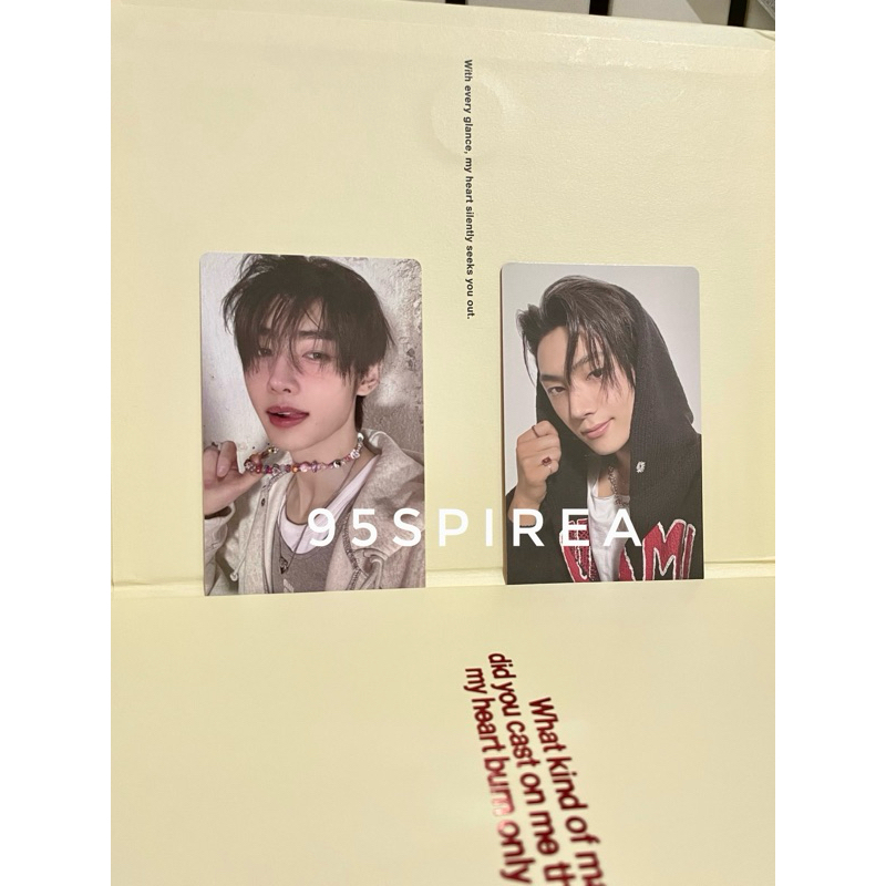 PC photocard Enhypen sunghoon & jay inceptio album romance untold r:u melet Bundle