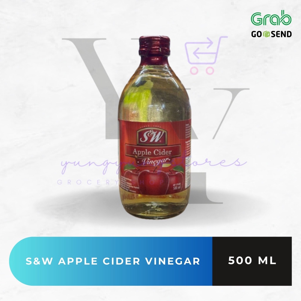 

[KECIL] SW / S&W Cuka Apel / Apple Cider Vinegar 500 ml