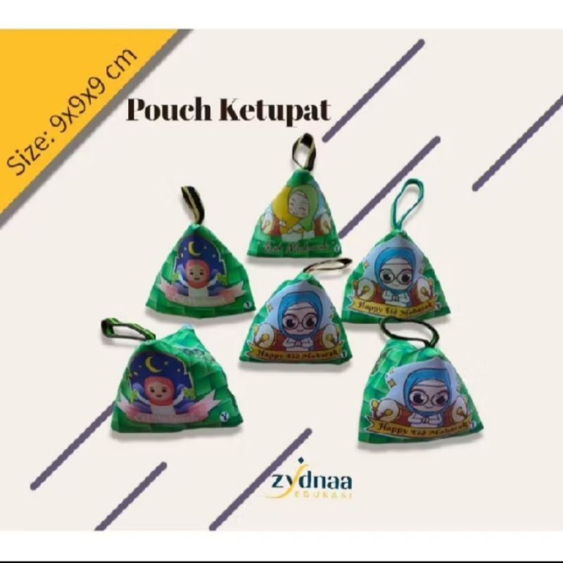 

(12 pcs) Dompet Lebaran Idul Fitri Lucu/Angpau Mini Murah