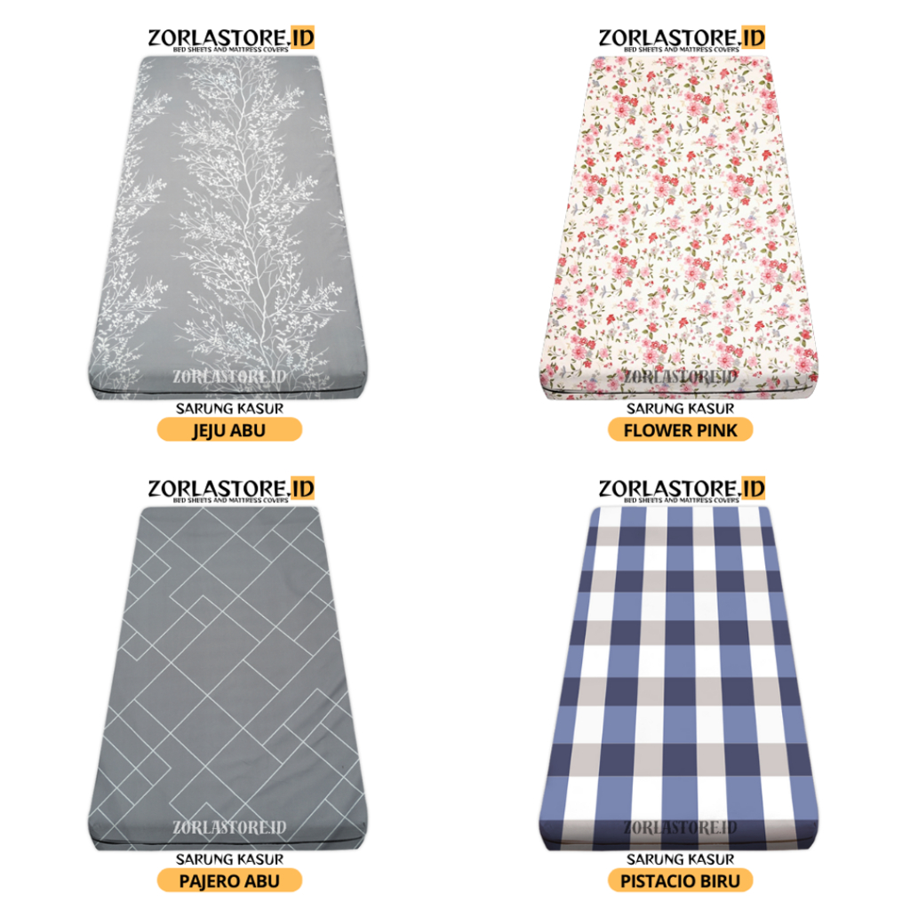 Sarung kasur busa resleting 70x200x15