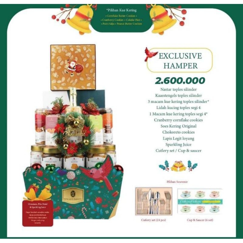 

Exclusive Hamper Hampers / Hadiah Natal Christmas 2024