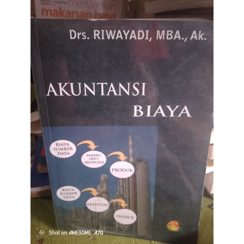 buku bekas original akuntansi biaya Rivaldi