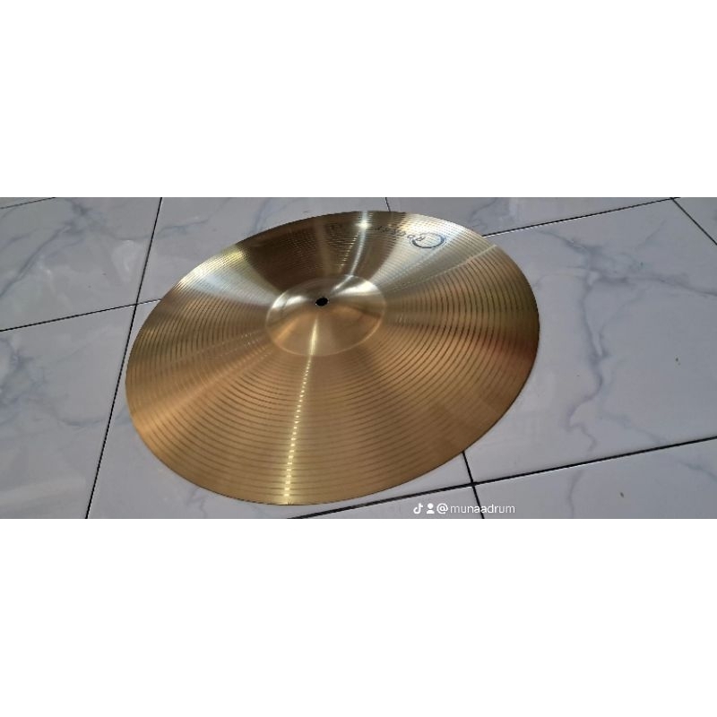 cymbal 16 inchi simbal crash brass kuningan import original merk ROCKET