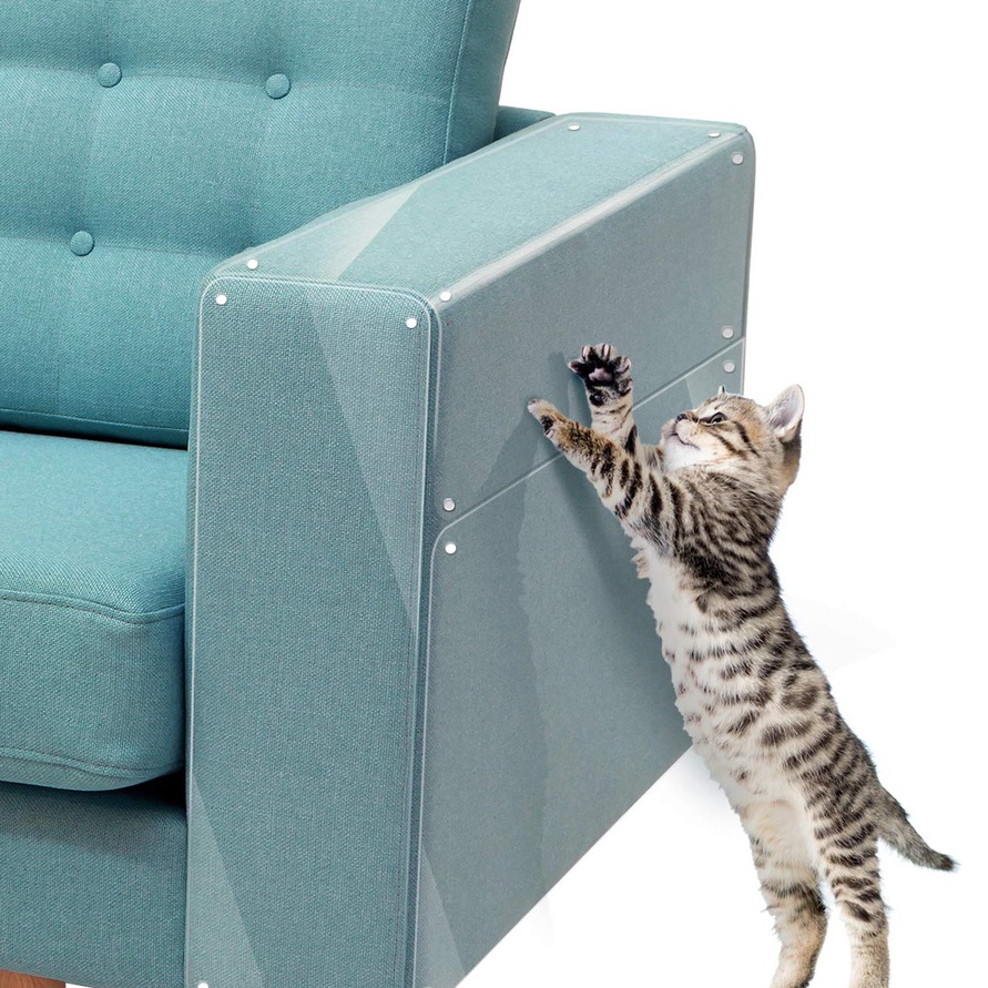 SPECIAL Stiker Pelindung Sofa Perabot dari Cakar Kucing Garuk Kuku Cat Scratch