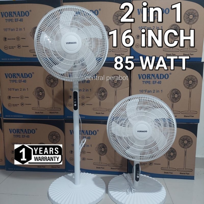 Kipas angin 2 in 1 vornado 16 in /kipas angin berdiri/kipas angin meja/stand fan vornado 16 in