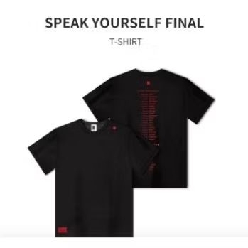 [READY STOCK] OFFICIAL BTS SPEAK YOURSELF FINAL TSHIRT