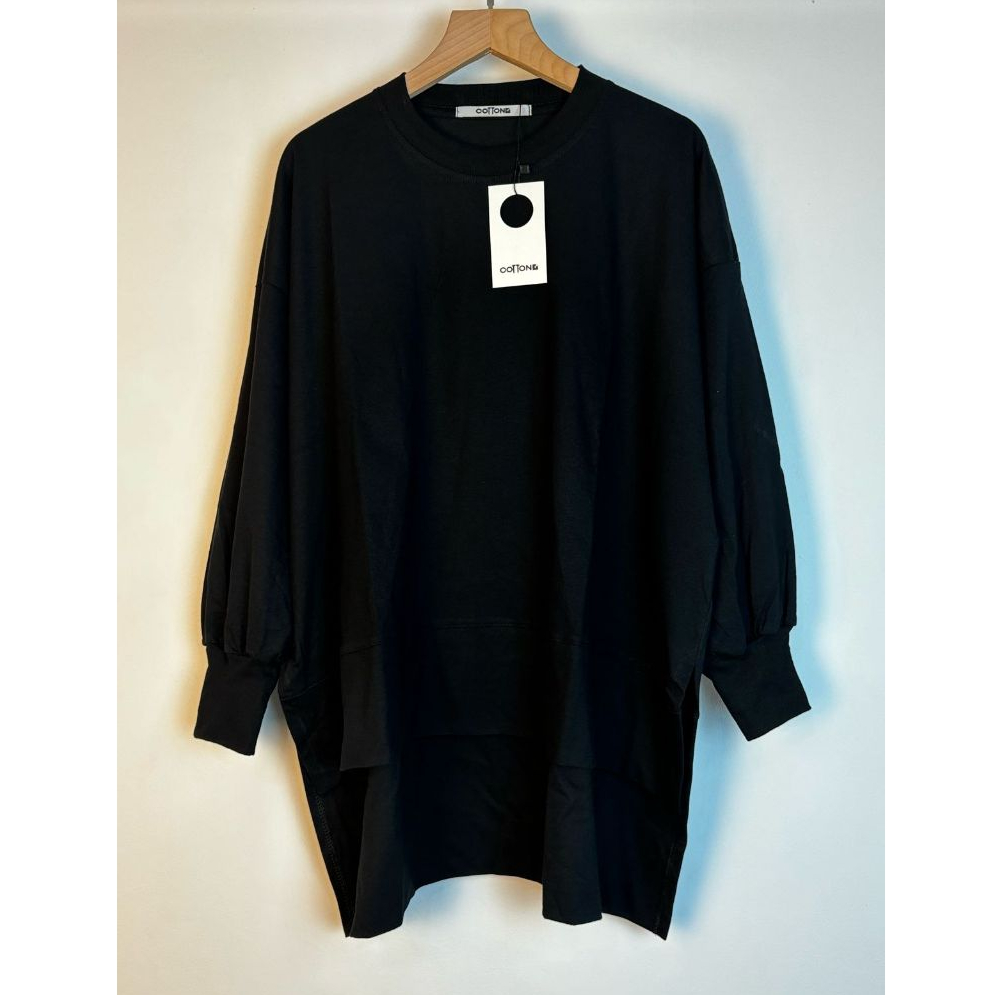 Kaos Oversize Jumbo Tunik Lenganpanjang Polos Ld130 / Atasan Tunik Wanita Ld130 / Baju Tunik Wanita