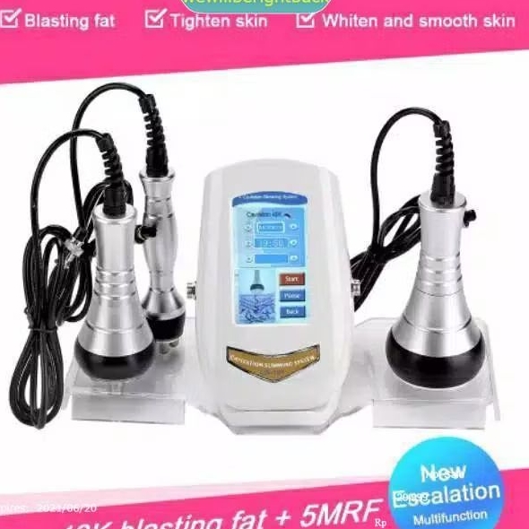 rf polar 40k cavitation burn fat bakar lemak Ultrasonic Mini rf tripolar ultrasound radio frequency 