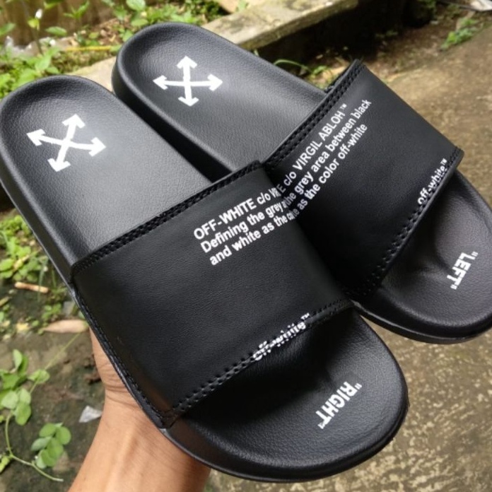 SPESIAL DISCOUNT Sandal OffWHITE Virgil Abloh Grade Ori Sandal KAWS Supreme Sesame Street sandal slo