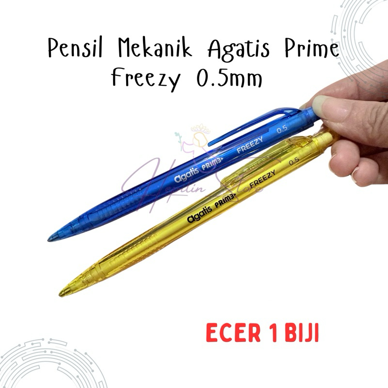 

Pensil Mekanik Agatis Prime 0.5 mm ECER 1 Biji / Mechanical Pencil Premium Quality / Pensil Cetekan Zebra