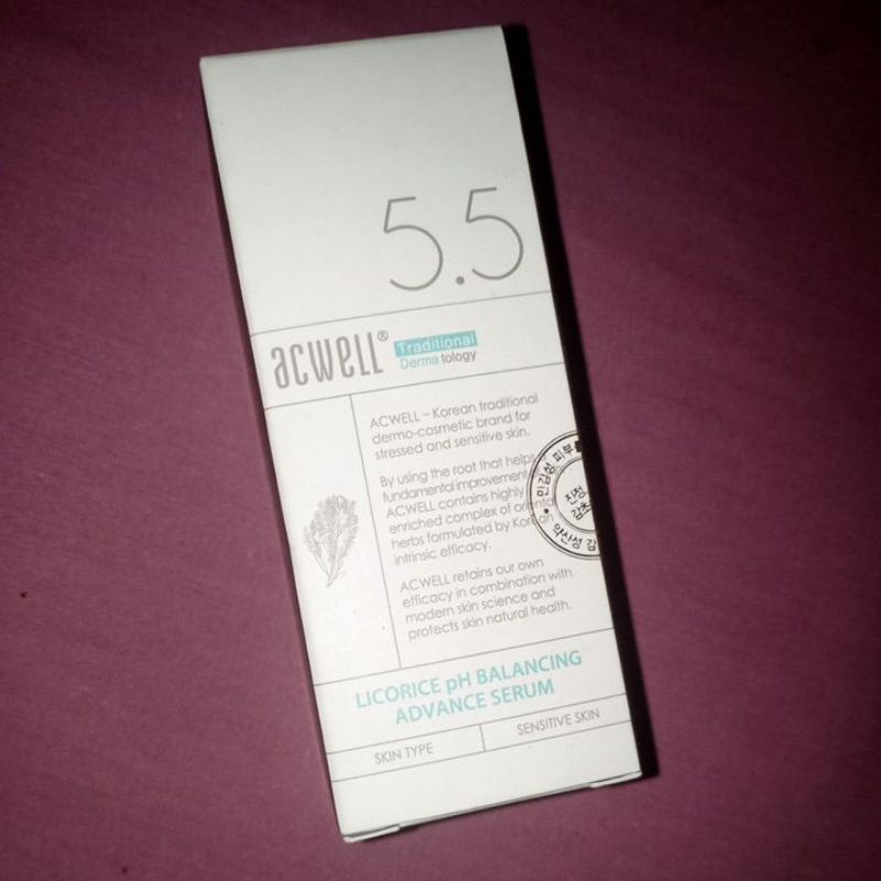 Acwell Licorice pH Balancing Advance Serum